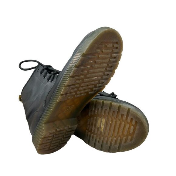 Dr. Doc Martens 1460Y Black Leather Lace Up Boots Size UK 5 US M 6 US L 7 - Picture 6 of 7